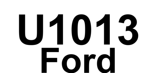 DTC U1013 Ford - Definição em inglês: Invalid Internal Control Module Monitoring Data Received From TCM Definição em Português: TCM - Dados de Monitoramento do Módulo de Controle Interno Inválidos Recebidos