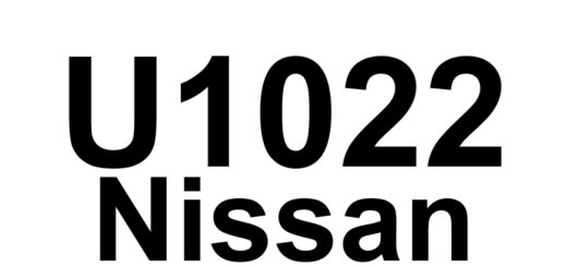 DTC U1022 Nissan - Definição em inglês: Lost Communication with Brake ECU Definição em Português: Unidade de Controle do Freio - Comunicação Perdida