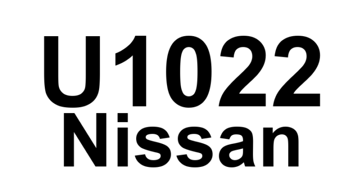 DTC U1022 Nissan - Definição em inglês: Lost Communication with Brake ECU Definição em Português: Unidade de Controle do Freio - Comunicação Perdida