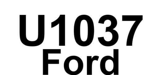 DTC U1037 Ford - Definição em inglês: Data Circuit Message Definição em Português: Circuito de Dados - Mensagem
