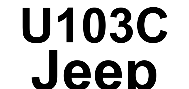 DTC U103C Jeep - Definição em inglês: KIN/IGNM Communication Definição em Português: Comunicação KIN/IGNM - Problema detectado