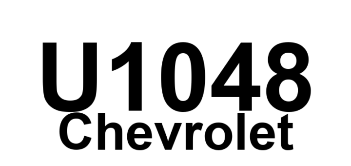 DTC U1048 Chevrolet - Definição em inglês: No Communication With Rear Wheel Steering Control Module Definição em Português: Módulo de Controle da Direção das Rodas Traseiras - Sem Comunicação
