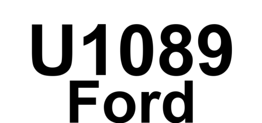 DTC U1089 Ford - Definição em inglês: Data Circuit Message Definição em Português: Circuito de Dados - Mensagem
