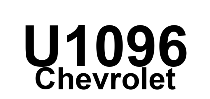 DTC U1096 Chevrolet - Definição em inglês: No Communication With Instrument Panel Cluster Definição em Português: Painel de Instrumentos - Sem Comunicação