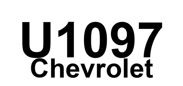 DTC U1097 Chevrolet - Definição em inglês: No Communication With Driver Information Center Definição em Português: Centro de Informação do Motorista - Sem Comunicação