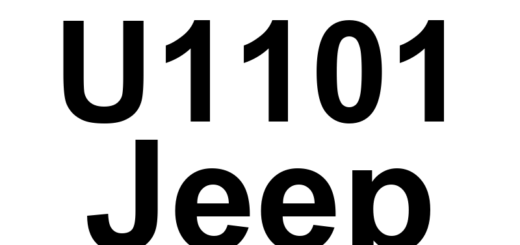 DTC U1101 Jeep - Definição em inglês: Lost Communication With PTS Display-Rear 1 Definição em Português: Perda de Comunicação com o Display PTS - Traseiro 1