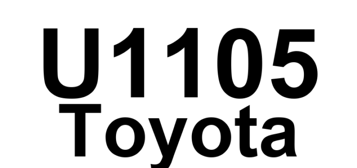 DTC U1105 Toyota - Definição em inglês: Lost Communication with Parking Assist ECU Definição em Português: Comunicação Perdida com a ECU do Assistente de Estacionamento.