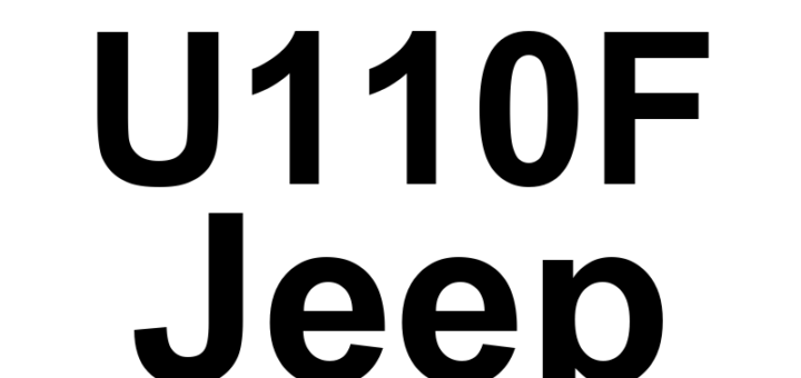 DTC U110F Jeep - Definição em inglês: Lost Fuel Volume Message Definição em Português: Mensagem de Volume de Combustível Perdida