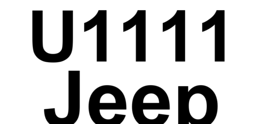 DTC U1111 Jeep - Definição em inglês: Maximum Engine Torque -From Engine Control Module Signal Not Available Definição em Português: Torque Máximo do Motor - Sinal do Módulo de Controle do Motor Indisponível