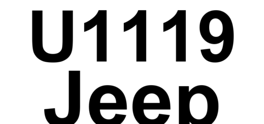DTC U1119 Jeep - Definição em inglês: Lost FCM Message Definição em Português: Mensagem do FCM - Perdida