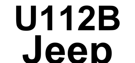 DTC U112B Jeep - Definição em inglês: Lost Communication With PTS Display-Front 1 Definição em Português: Comunicação perdida com o display do PTS - Frente 1