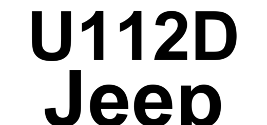 DTC U112D Jeep - Definição em inglês: Lost Communication With EVIC Steering Wheel Switches Definição em Português: Perda de comunicação com os interruptores do volante EVIC.