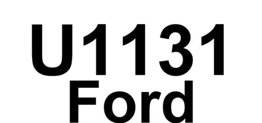 DTC U1131 Ford - Definição em inglês: Data Circuit Message Definição em Português: Circuito de Comunicação de Dados - Mensagem