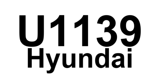 DTC U1139 Hyundai - Definição em inglês: DIS AMP Unit Fan Operation Error - no plug put or line open(Fan is not running although it should be on) Definição em Português: Unidade AMP DIS - Erro na operação do ventilador (Plugue desconectado ou linha aberta; Ventilador não está funcionando quando deveria estar ligado)