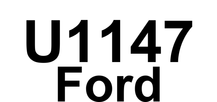 DTC U1147 Ford - Definição em inglês: Data Circuit Message Definição em Português: Circuito de Dados - Mensagem