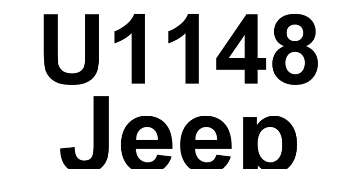 DTC U1148 Jeep - Definição em inglês: Additional CAN C BUS ECU Detected Definição em Português: ECU de BUS CAN C Adicional Detectada.