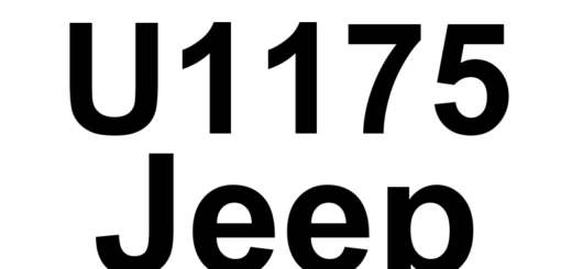 DTC U1175 Jeep - Definição em inglês: Lost Ignition Status Message Definição em Português: Mensagem de Status de Ignição Perdida