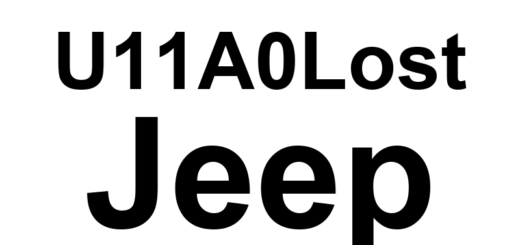 DTC U11A0Lost Jeep - Definição em inglês: Communication W/Center-Pedestrian Protection Satellite Acceleration Sensor Definição em Português: Comunicação com Sensor Satélite de Aceleração Central de Proteção ao Pedestre.