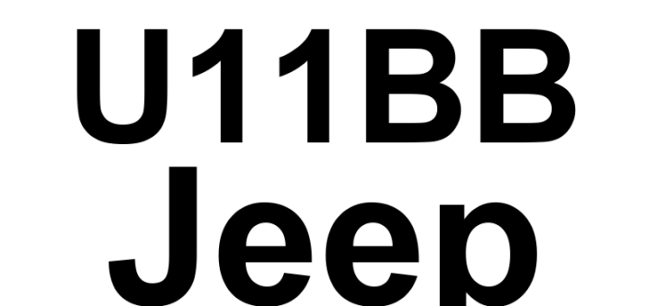DTC U11BB Jeep - Definição em inglês: Lost Communication With Video Routing Module Definição em Português: Módulo de Roteamento de Vídeo - Comunicação Perdida