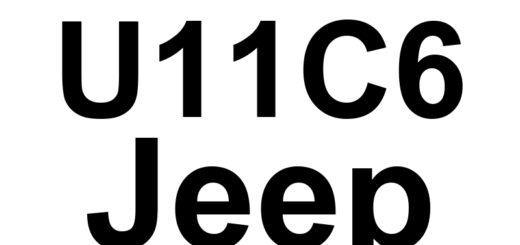 DTC U11C6 Jeep - Definição em inglês: Engine Friction Torque -From Engine Control Module Signal Not Available Definição em Português: Torque de Atrito do Motor - Sinal do Módulo de Controle do Motor Indisponível