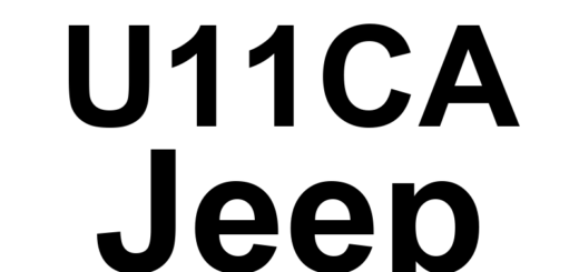 DTC U11CA Jeep - Definição em inglês: Lost Right Front Wheel Speed Meassage Definição em Português: Mensagem de Velocidade da Roda Dianteira Direita Perdida