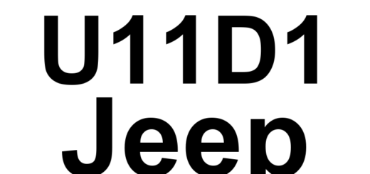 DTC U11D1 Jeep - Definição em inglês: Engine Limphome Status -From Engine Control Module Signal Not Available Definição em Português: Status de Modo de Emergência do Motor - Sinal do Módulo de Controle do Motor Não Disponível.