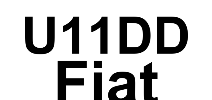 DTC U11DD Fiat - Definição em inglês: Body Control Module Signal Invalid Definição em Português: Módulo de Controle da Carroceria - Sinal Inválido