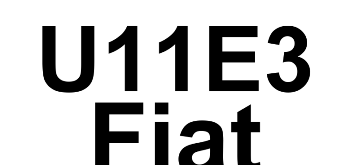 DTC U11E3 Fiat - Definição em inglês: TCM Lost Communication With ESM On DPT CAN Definição em Português: Módulo de Controle de Transmissão - Falha de comunicação com o Módulo Eletrônico de Mudança no barramento CAN DPT.