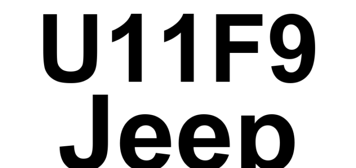 DTC U11F9 Jeep - Definição em inglês: Engine Did Not Respond To ACC Torque Request Definição em Português: Motor - Não respondeu ao pedido de torque do ACC