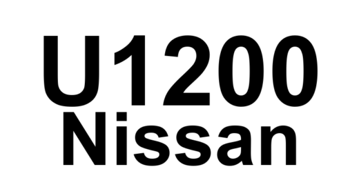 DTC U1200 Nissan - Definição em inglês: AV Control Unit Definição em Português: Unidade de Controle AV