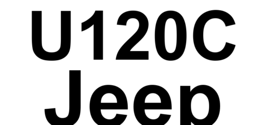 DTC U120C Jeep - Definição em inglês: Lost Brake Booster Signal Definição em Português: Sinal do Servofreio - Perdido