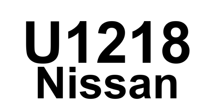 DTC U1218 Nissan - Definição em inglês: AV Control Unit - HDD Connection Definição em Português: Unidade de Controle AV - Conexão do HDD