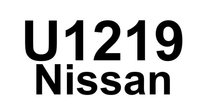 DTC U1219 Nissan - Definição em inglês: AV Control Module - HDD Read Definição em Português: Módulo de Controle AV - Leitura do HDD.