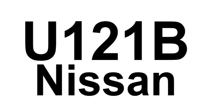 DTC U121B Nissan - Definição em inglês: AV Control Unit (HDD Comm) Definição em Português: Unidade de Controle AV - Comunicação com HDD