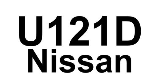 DTC U121D Nissan - Definição em inglês: AV Control Unit (DSP Connection) Definição em Português: Unidade de Controle AV - Conexão DSP