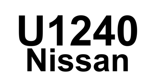 DTC U1240 Nissan - Definição em inglês: AV Switch Connection Definição em Português: Conexão do Interruptor AV - Conexão com Problema