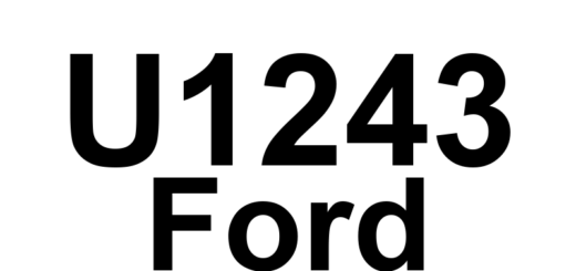 DTC U1243 Ford - Definição em inglês: Data Circuit Message Definição em Português: Circuito de Dados - Mensagem