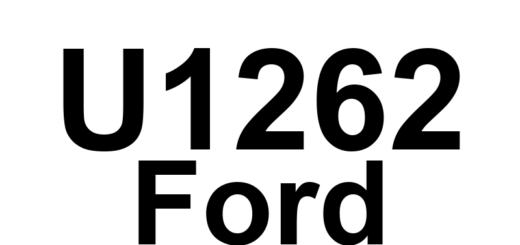 DTC U1262 Ford - Definição em inglês: Data Circuit Message Definição em Português: Circuito de Dados - Mensagem