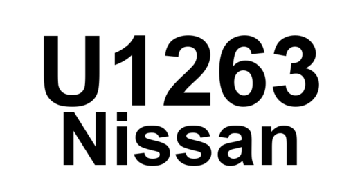 DTC U1263 Nissan - Definição em inglês: USB Definição em Português: USB - Problema detectado com a porta USB