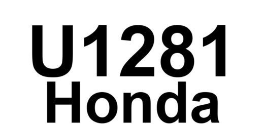 DTC U1281 Honda - Definição em inglês: Lost Communication with MICU (MICU frame) Definição em Português: Comunicação Perdida com a MICU (quadro da MICU)