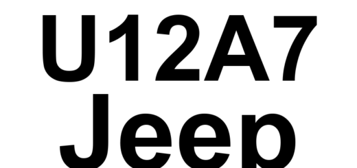 DTC U12A7 Jeep - Definição em inglês: Lost Communication With Display Screen Module Definição em Português: Módulo da Tela de Exibição - Comunicação Perdida