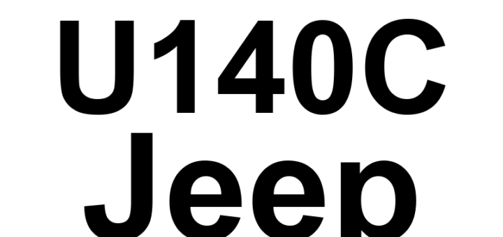 DTC U140C Jeep - Definição em inglês: Implausible Right Rear Wheel Speed Signal Received Definição em Português: Sinal de Velocidade da Roda Traseira Direita - Sinal Implausível Recebido