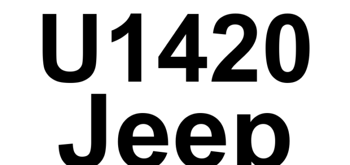 DTC U1420 Jeep - Definição em inglês: Shift Lever Position Request -From Gear Shift Module Signal Not Available Definição em Português: Posição da Alavanca de Mudança - Sinal do Módulo de Troca de Marcha Não Disponível