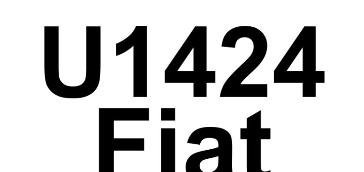 DTC U1424 Fiat - Definição em inglês: Implausible Engine Torque Signal Received Definição em Português: Sinal de Torque do Motor - Valor Incoerente Recebido