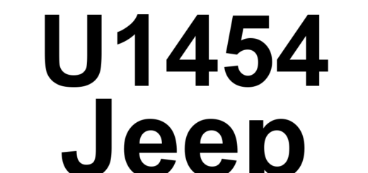 DTC U1454 Jeep - Definição em inglês: Implausible Data Received From The Gated Park Switch Definição em Português: Dados Improváveis Recebidos do Interruptor de Estacionamento com Portão