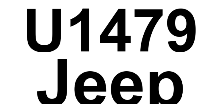 DTC U1479 Jeep - Definição em inglês: Implausible Data Received From Shifter Mechanical Failure Definição em Português: Dados Incoerentes Recebidos do Seletor de Marchas - Falha Mecânica