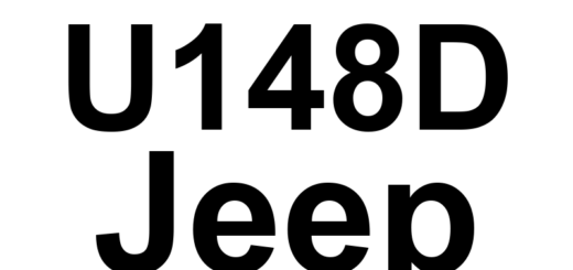 DTC U148D Jeep - Definição em inglês: Implausible Data Received From Forward Facing Camera Definição em Português: Câmera Frontal - Dados Recebidos Não Plausíveis
