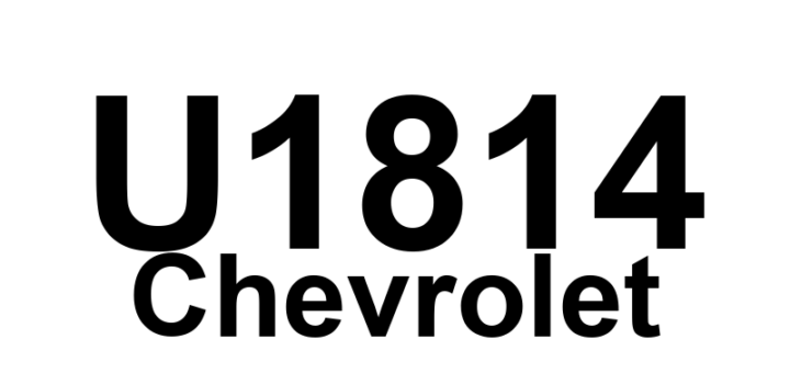 DTC U1814 Chevrolet - Definição em inglês: Powertrain High Speed Communication Enable Circuit Definição em Português: Circuito de Ativação da Comunicação em Alta Velocidade do Powertrain - Problema Detectado