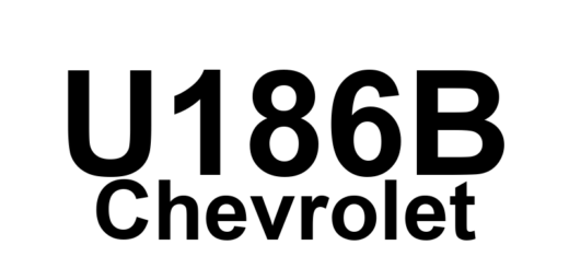 DTC U186B Chevrolet - Definição em inglês: Lost Communication With TCM Definição em Português: Módulo de Controle da Transmissão (TCM) - Comunicação Perdida
