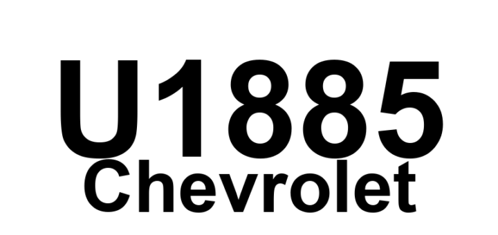 DTC U1885 Chevrolet - Definição em inglês: Energy Storage Control Module (ESCM) Lost Communication With Hybrid Control Module (HCM) Definição em Português: Módulo de Controle de Armazenamento de Energia (ESCM) - Comunicação Perdida com o Módulo de Controle Híbrido (HCM)